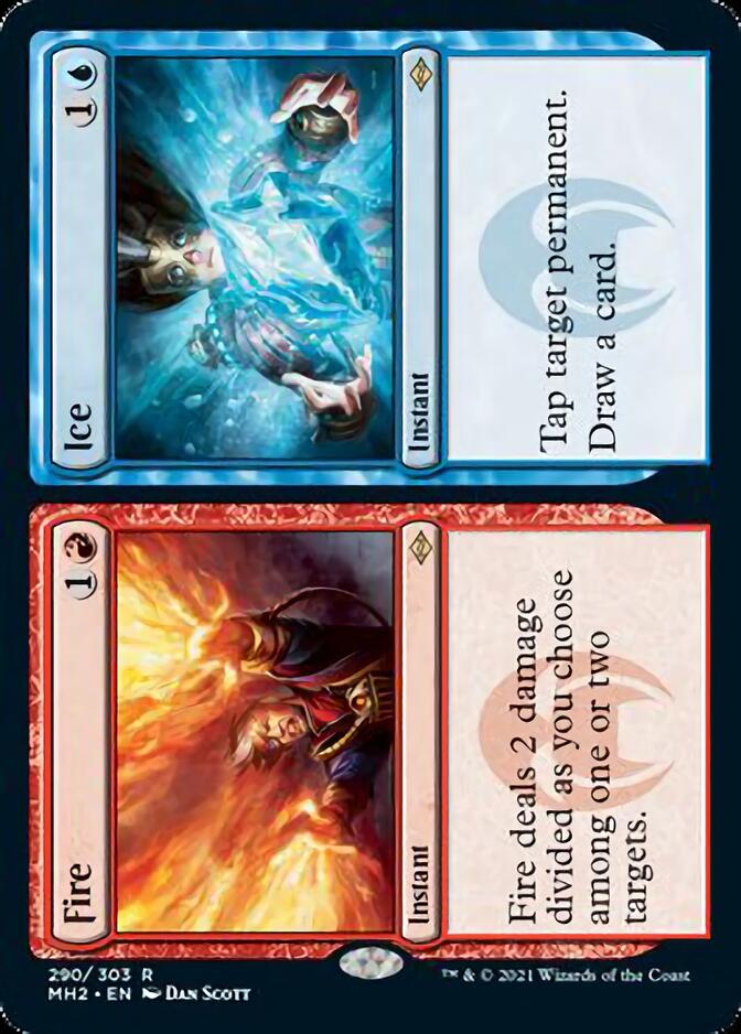Fire // Ice (Foil Etched) [Modern Horizons 2] | PLUS EV GAMES 
