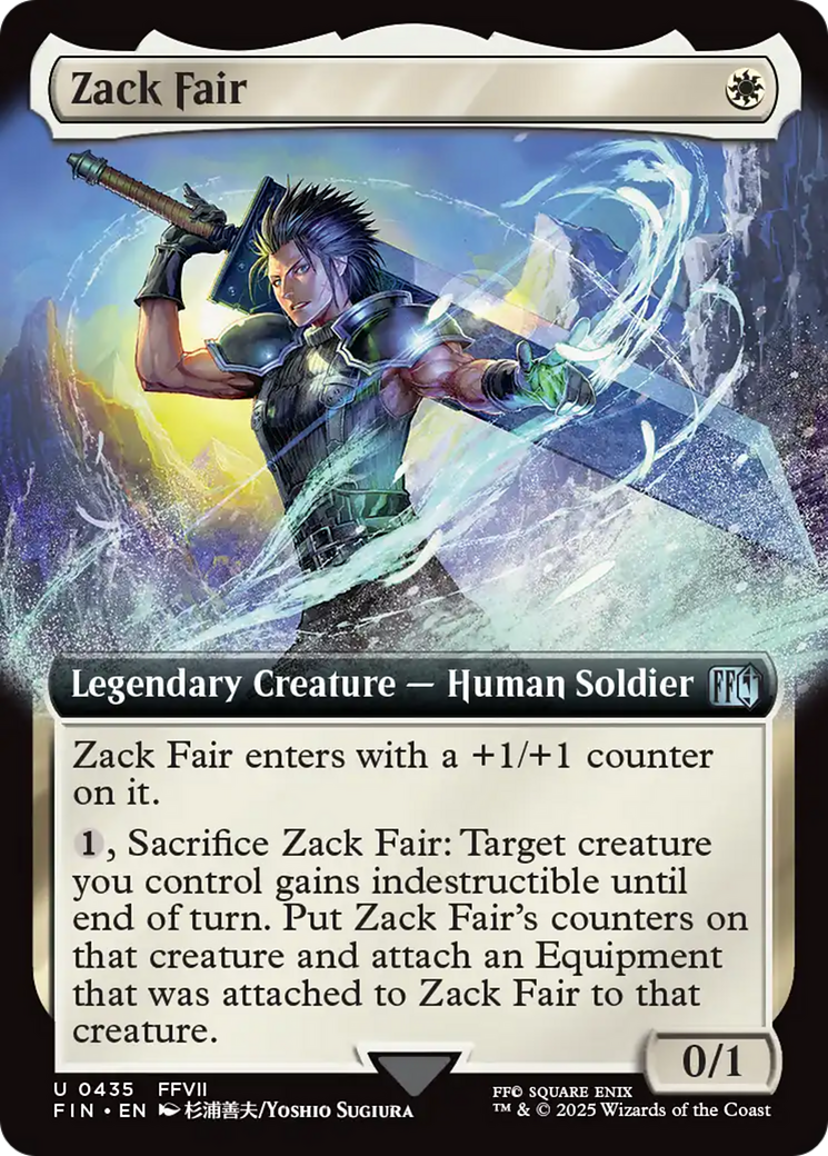 Zack Fair (Extended Art) [FINAL FANTASY] | PLUS EV GAMES 