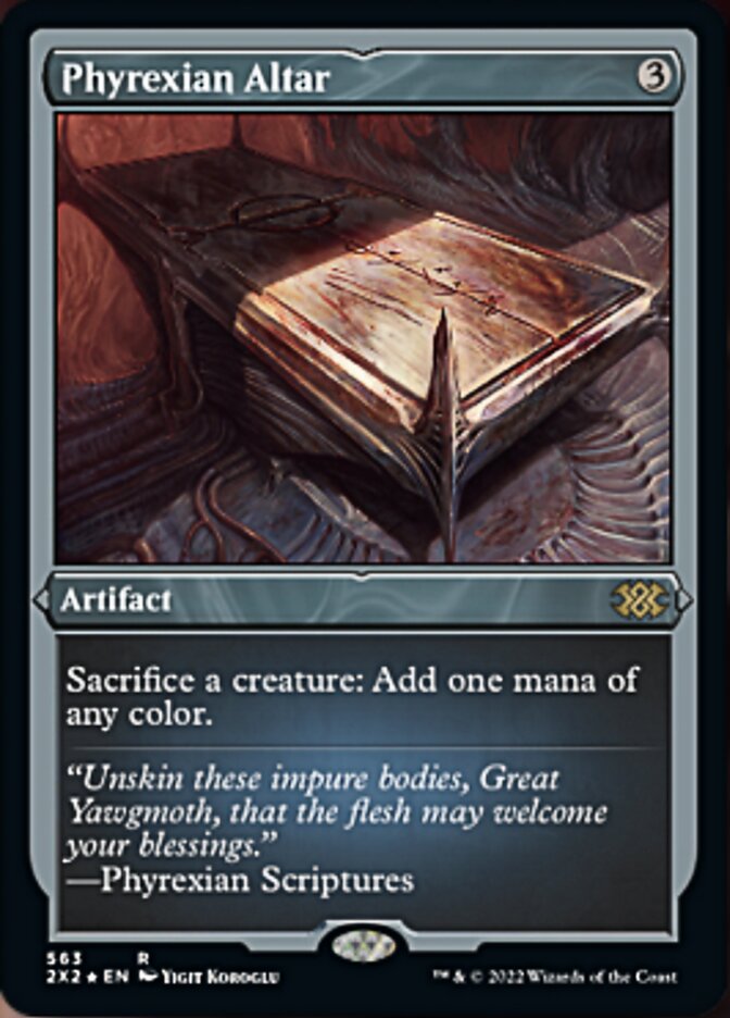 Phyrexian Altar (Foil Etched) [Double Masters 2022] | PLUS EV GAMES 