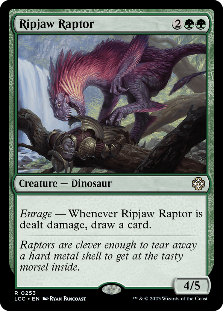 Ripjaw Raptor [The Lost Caverns of Ixalan Commander] | PLUS EV GAMES 