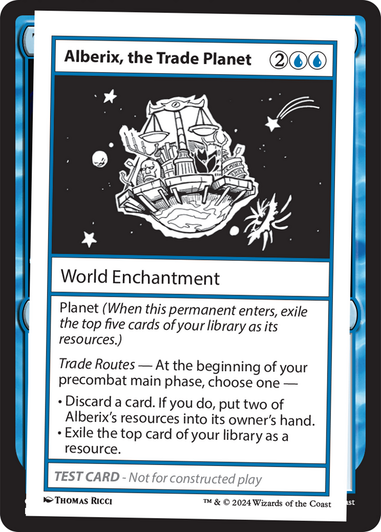 Alberix, the Trade Planet [Mystery Booster 2 Playtest Cards] | PLUS EV GAMES 