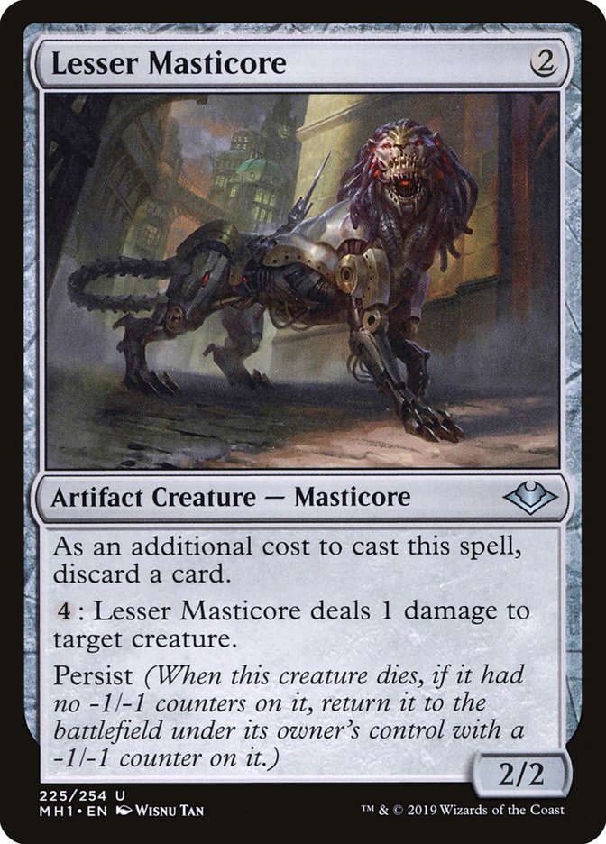 Lesser Masticore [Modern Horizons] | PLUS EV GAMES 