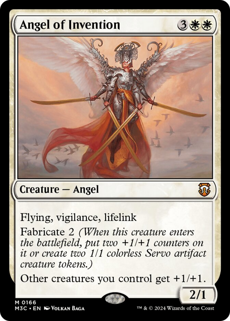 Angel of Invention (Ripple Foil) [Modern Horizons 3 Commander] | PLUS EV GAMES 