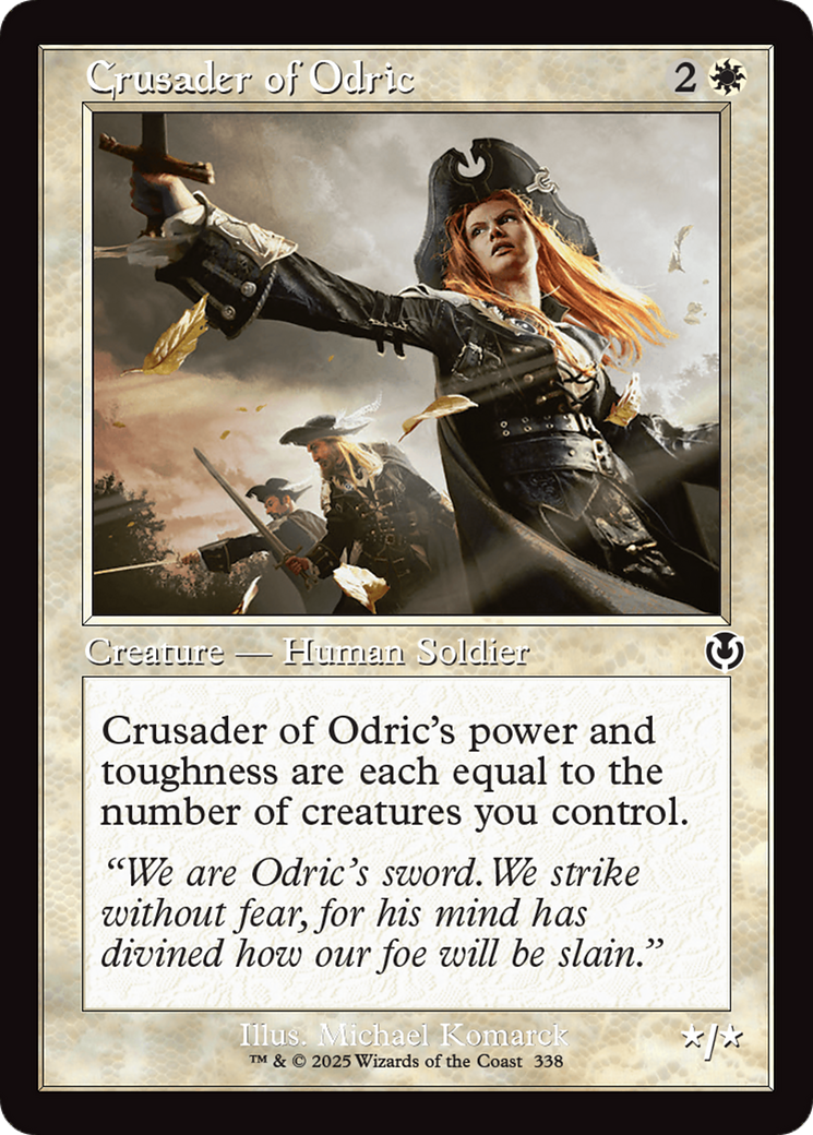 Crusader of Odric (Retro Frame) [Innistrad Remastered] | PLUS EV GAMES 