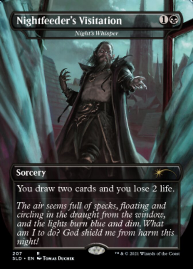 Night's Whisper - Nightfeeder's Visitation [Secret Lair Drop Series] | PLUS EV GAMES 