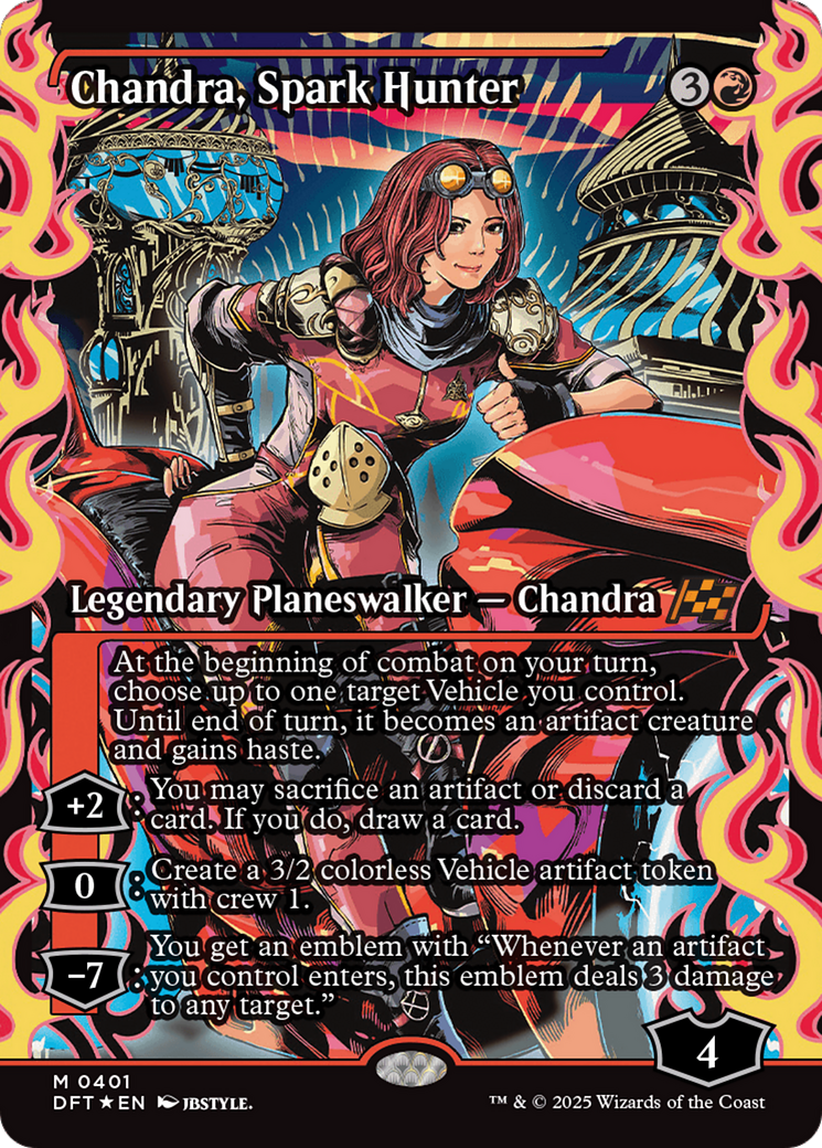 Chandra, Spark Hunter (Showcase) [Aetherdrift] | PLUS EV GAMES 