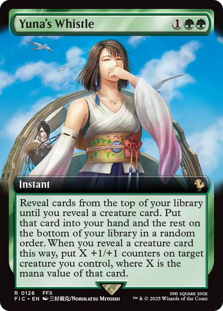 Yuna's Whistle (Extended Art) [FINAL FANTASY Commander] | PLUS EV GAMES 