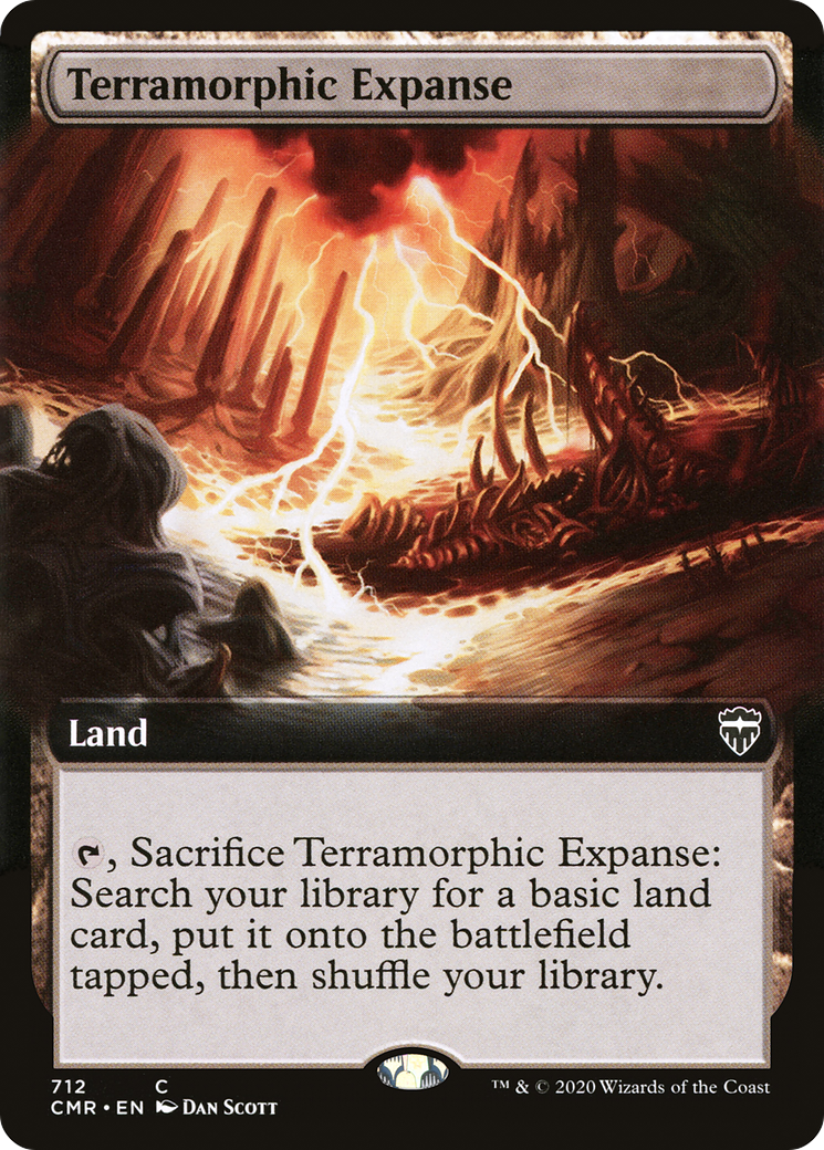 Terramorphic Expanse (Extended) [Commander Legends Extended]