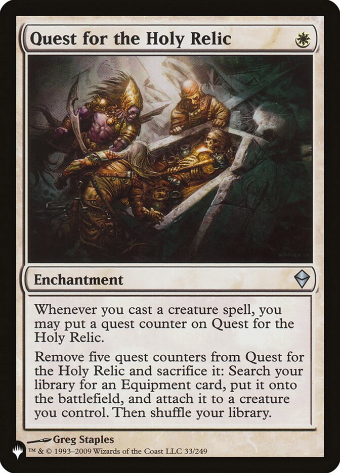 Quest for the Holy Relic [The List] | PLUS EV GAMES 