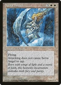 Serra Angel [alternate art] (Oversized) [Oversize Cards] | PLUS EV GAMES 