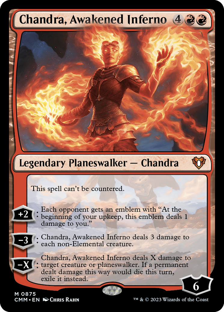 Chandra, Awakened Inferno [Commander Masters] | PLUS EV GAMES 