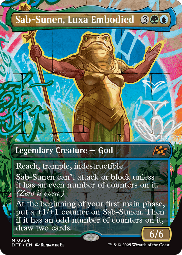 Sab-Sunen, Luxa Embodied (Borderless) [Aetherdrift] | PLUS EV GAMES 