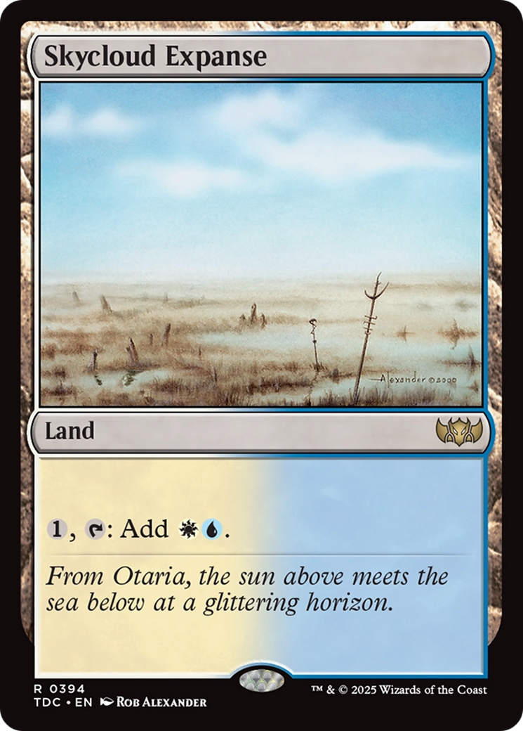Skycloud Expanse [Tarkir: Dragonstorm Commander] | PLUS EV GAMES 