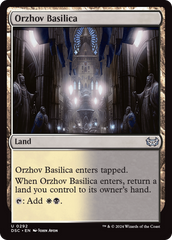 Orzhov Basilica [Duskmourn: House of Horror Commander] | PLUS EV GAMES 