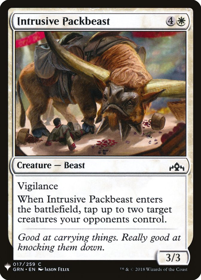 Intrusive Packbeast [Mystery Booster] | PLUS EV GAMES 