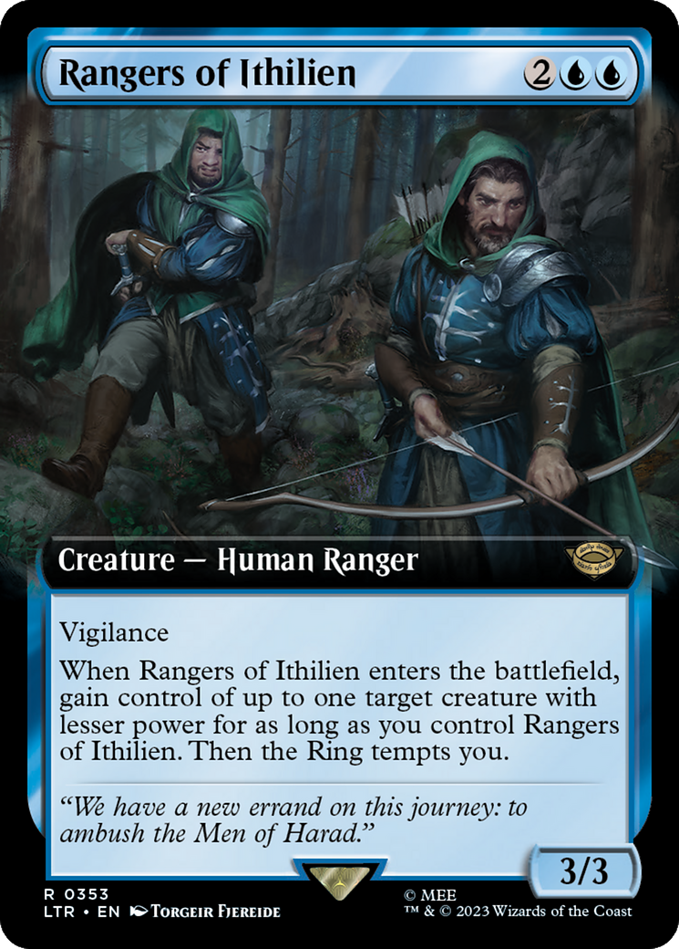 Rangers of Ithilien (Extended Art) [The Lord of the Rings: Tales of Middle-Earth] | PLUS EV GAMES 