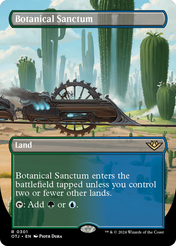 Botanical Sanctum (Borderless) [Outlaws of Thunder Junction] | PLUS EV GAMES 