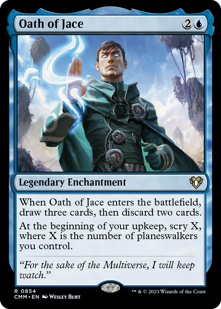 Oath of Jace [Commander Masters] | PLUS EV GAMES 