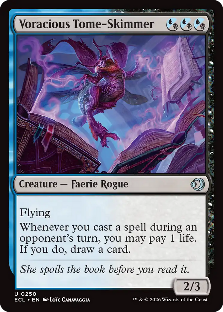 Voracious Tome-Skimmer [Lorwyn Eclipsed] | PLUS EV GAMES 