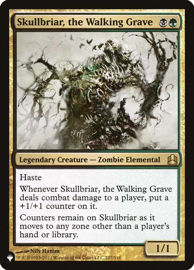 Skullbriar, the Walking Grave [The List] | PLUS EV GAMES 