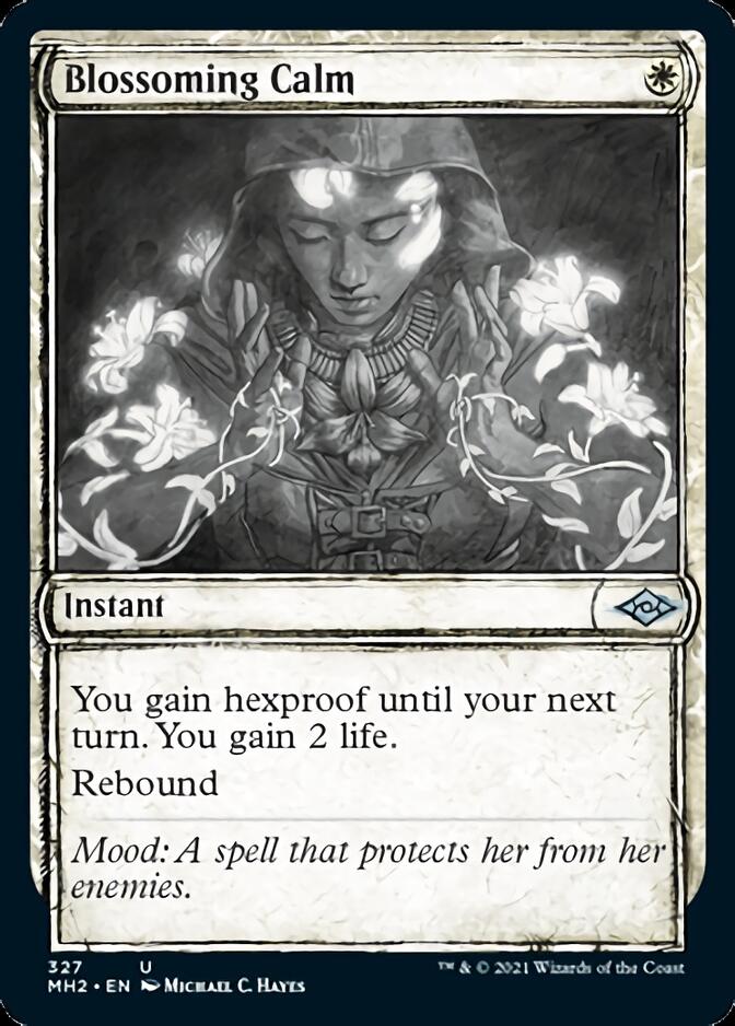 Blossoming Calm (Sketch) [Modern Horizons 2] | PLUS EV GAMES 