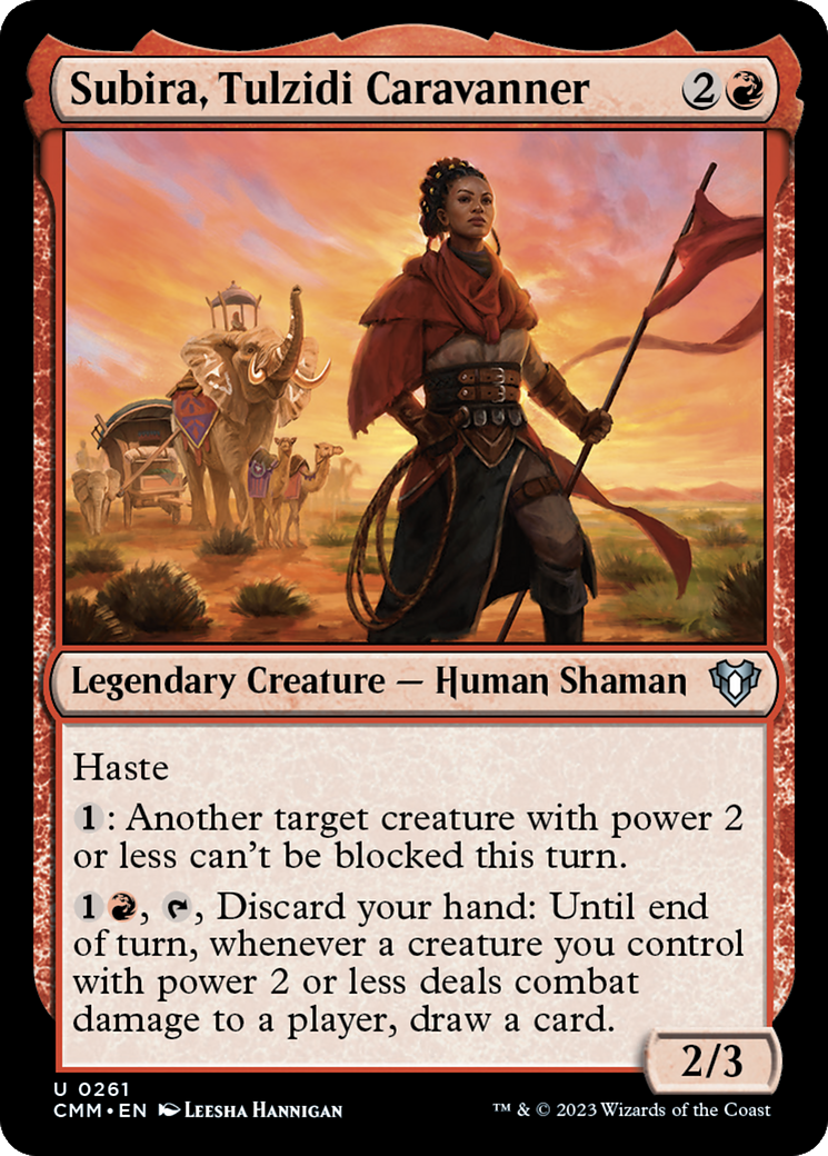 Subira, Tulzidi Caravanner [Commander Masters] | PLUS EV GAMES 