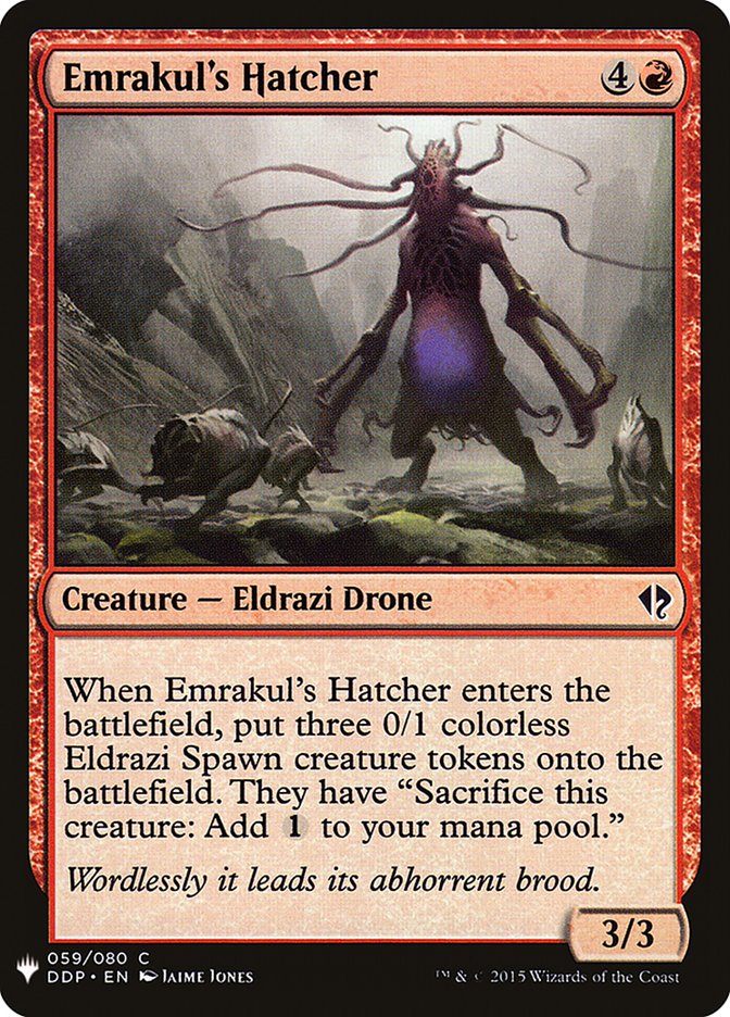 Emrakul's Hatcher [Mystery Booster] | PLUS EV GAMES 