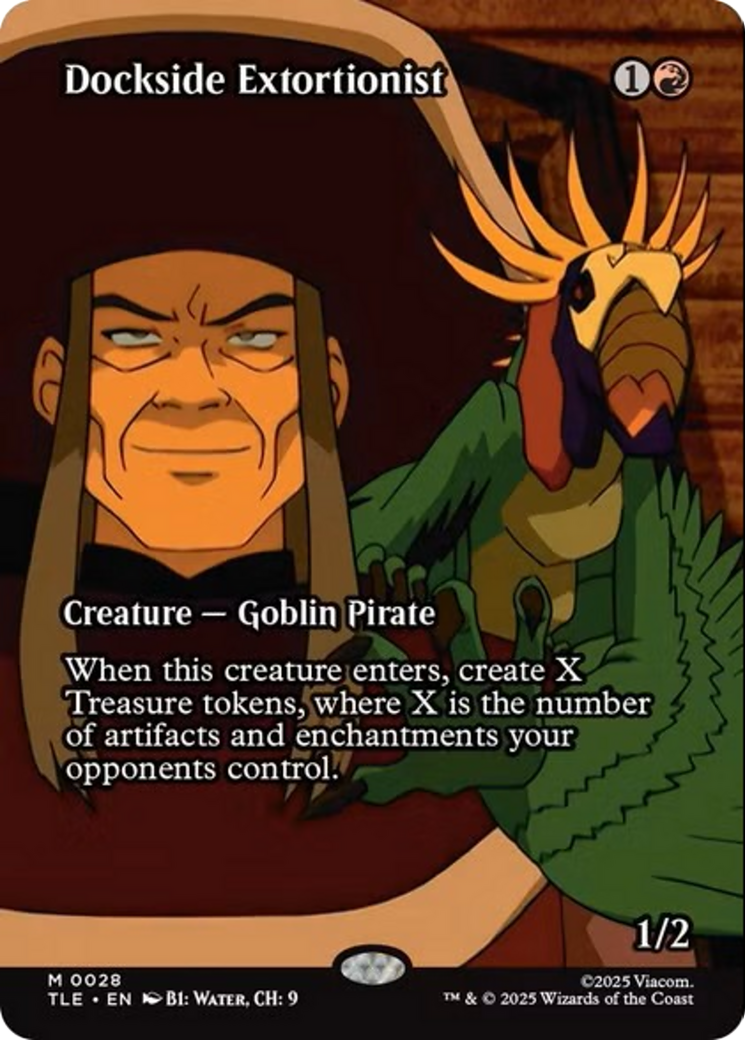 Dockside Extortionist (Borderless) [Avatar: The Last Airbender: Eternal-Legal] | PLUS EV GAMES 