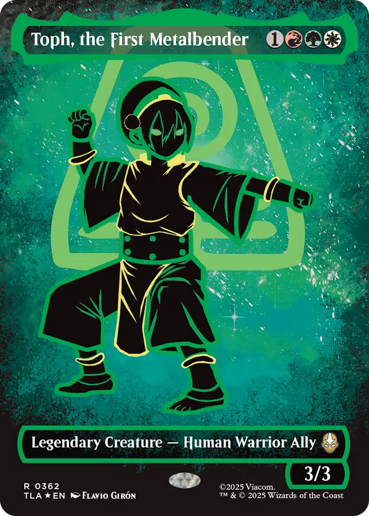 Toph, the First Metalbender (Borderless Battle Pose) [Avatar: The Last Airbender] | PLUS EV GAMES 