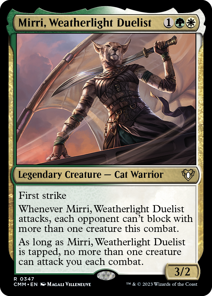 Mirri, Weatherlight Duelist [Commander Masters] | PLUS EV GAMES 