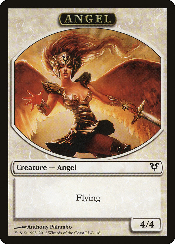 Angel Token [Avacyn Restored Tokens] | PLUS EV GAMES 