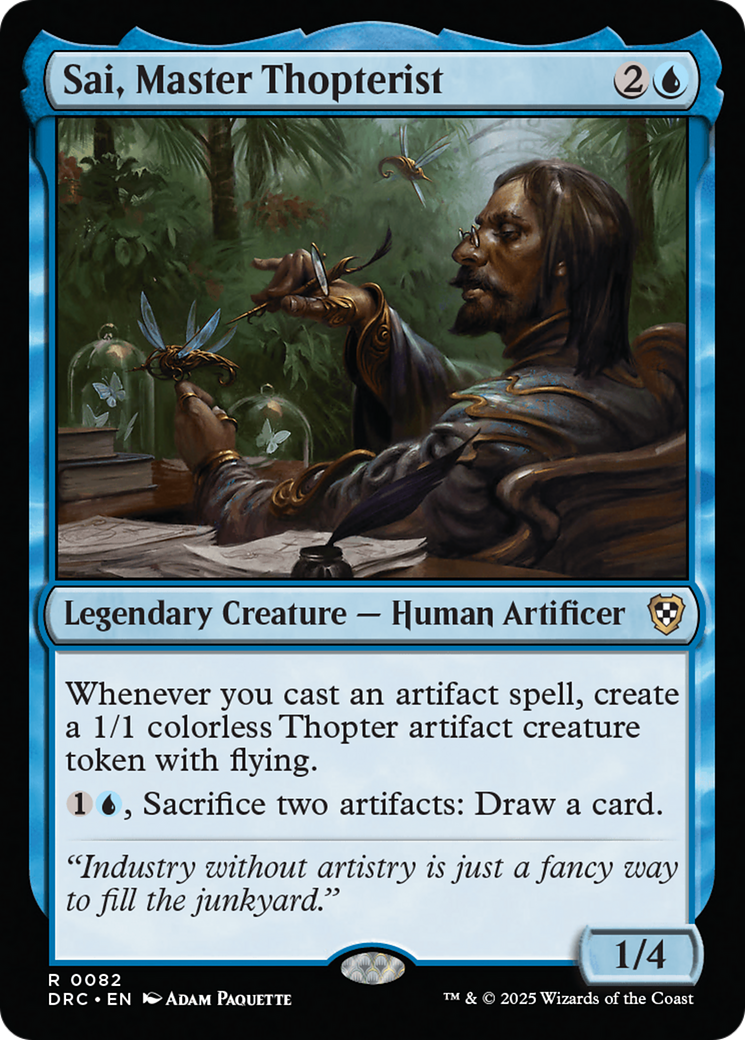 Sai, Master Thopterist [Aetherdrift Commander] | PLUS EV GAMES 