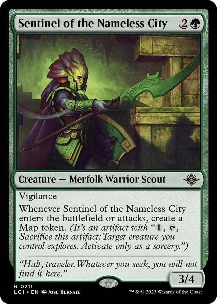 Sentinel of the Nameless City [The Lost Caverns of Ixalan] | PLUS EV GAMES 