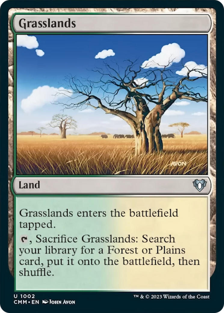 Grasslands [Commander Masters] | PLUS EV GAMES 