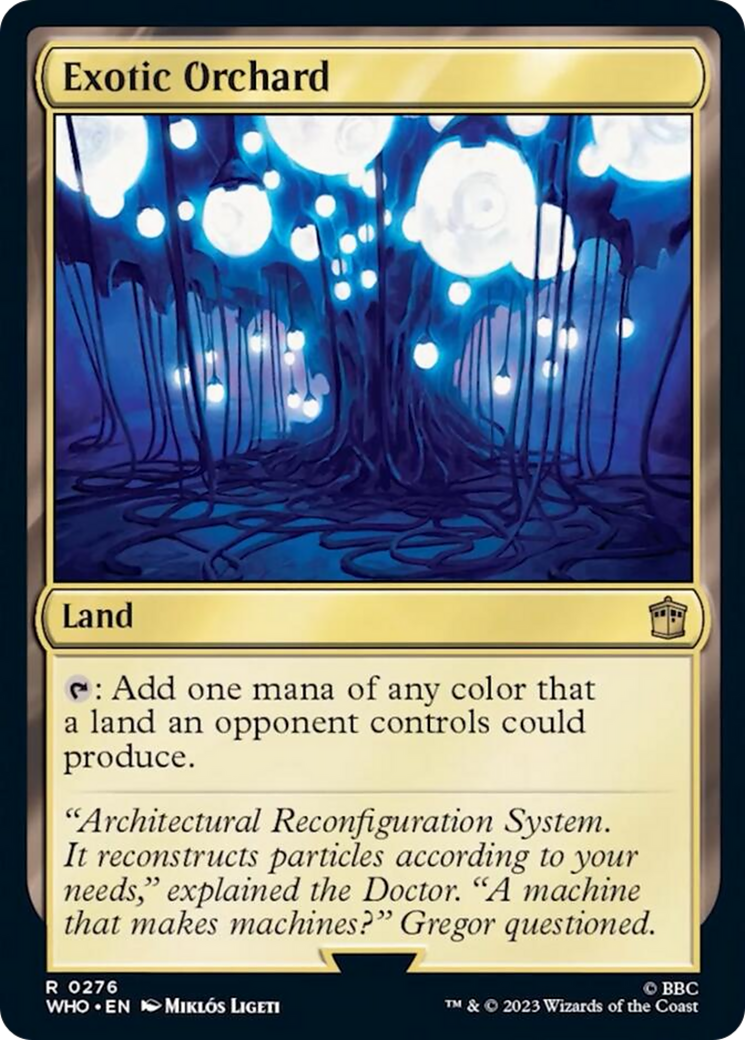 Exotic Orchard [Doctor Who] | PLUS EV GAMES 