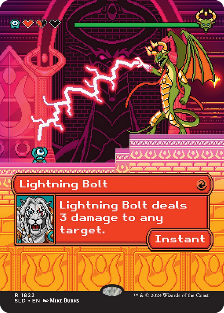 Lightning Bolt (1822) (Rainbow Foil) [Secret Lair Drop Series] | PLUS EV GAMES 