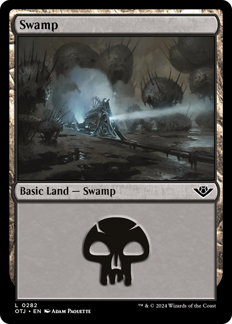 Swamp (0282) [Outlaws of Thunder Junction] | PLUS EV GAMES 