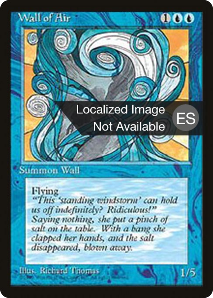 Wall of Air [Fourth Edition Foreign Black Border]