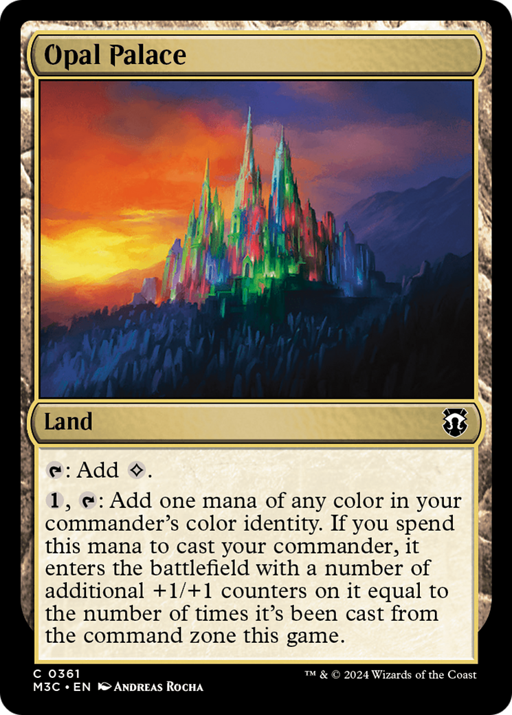 Opal Palace (Ripple Foil) [Modern Horizons 3 Commander] | PLUS EV GAMES 