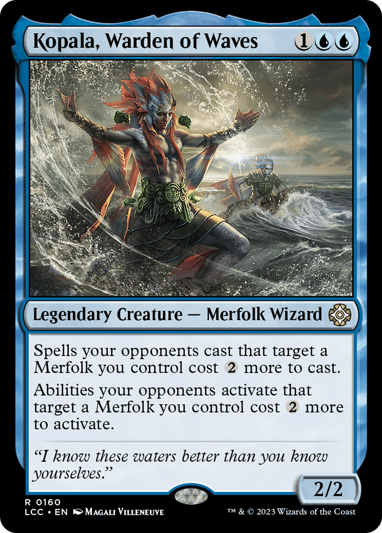 Kopala, Warden of Waves [The Lost Caverns of Ixalan Commander] | PLUS EV GAMES 