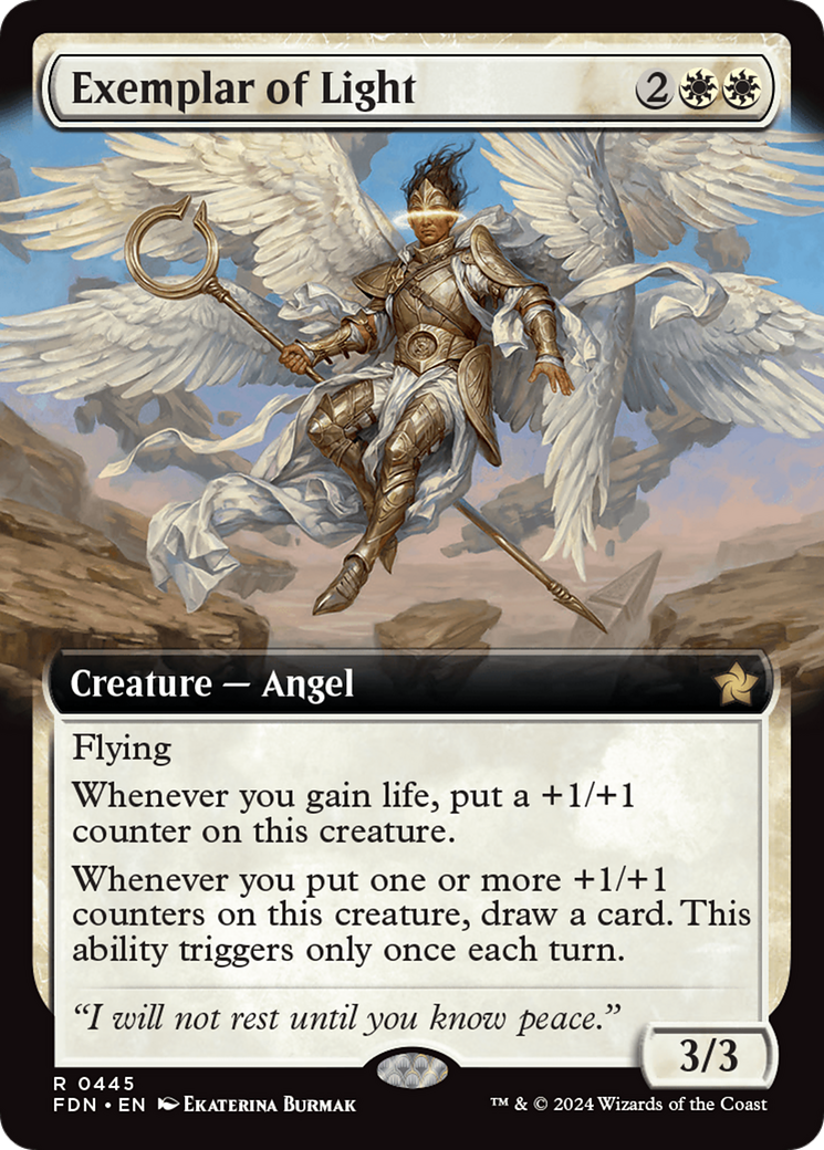 Exemplar of Light (Extended Art) [Foundations] | PLUS EV GAMES 