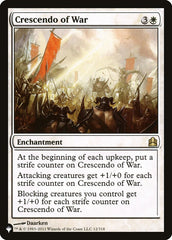 Crescendo of War [The List] | PLUS EV GAMES 