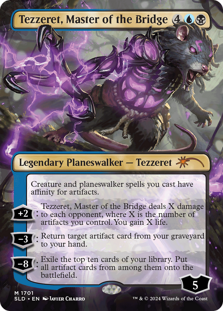 Tezzeret, Master of the Bridge (Rainbow Foil) [Secret Lair Drop Series] | PLUS EV GAMES 