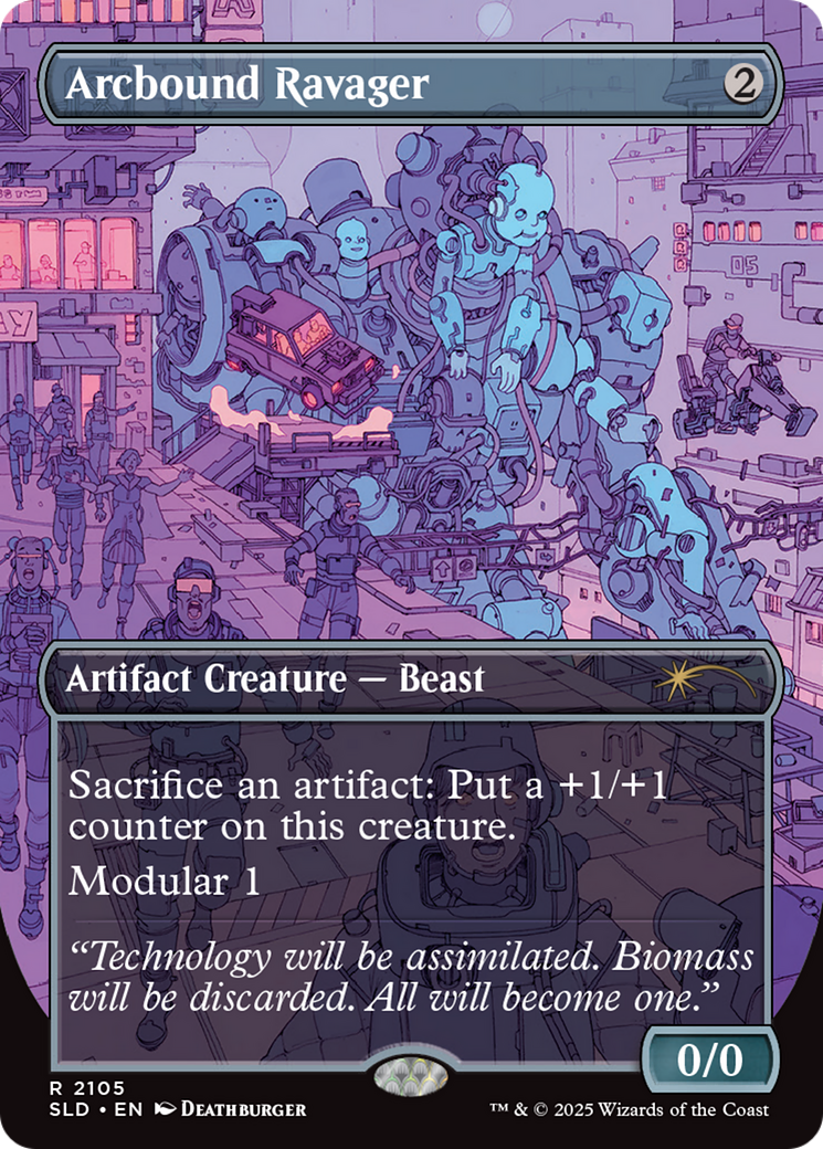 Arcbound Ravager (2105) (Galaxy Foil) [Secret Lair Drop Series] | PLUS EV GAMES 