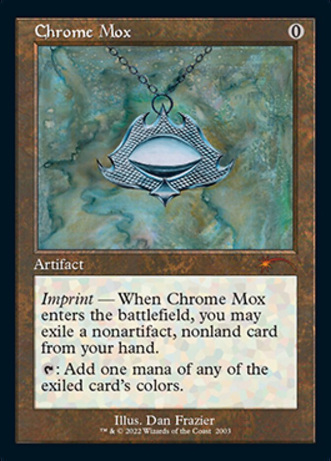 Chrome Mox (Retro) [Secret Lair Countdown Kit] | PLUS EV GAMES 