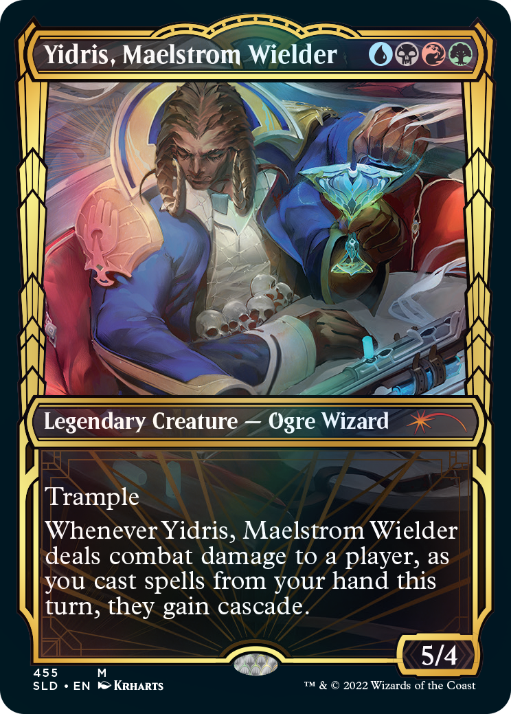 Yidris, Maelstrom Wielder (Showcase Gilded Foil) [Secret Lair Drop Series] | PLUS EV GAMES 