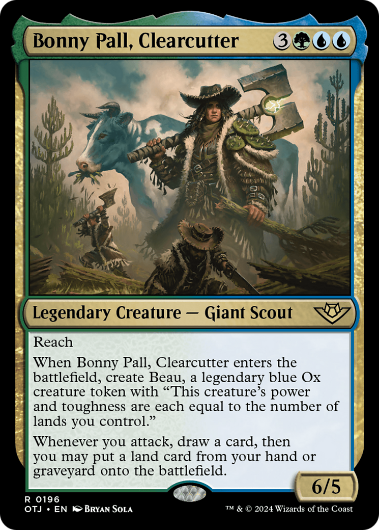 Bonny Pall, Clearcutter [Outlaws of Thunder Junction] | PLUS EV GAMES 