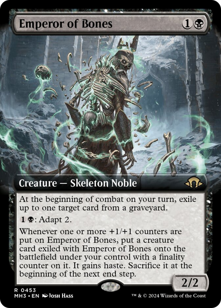 Emperor of Bones (Extended Art) [Modern Horizons 3] | PLUS EV GAMES 