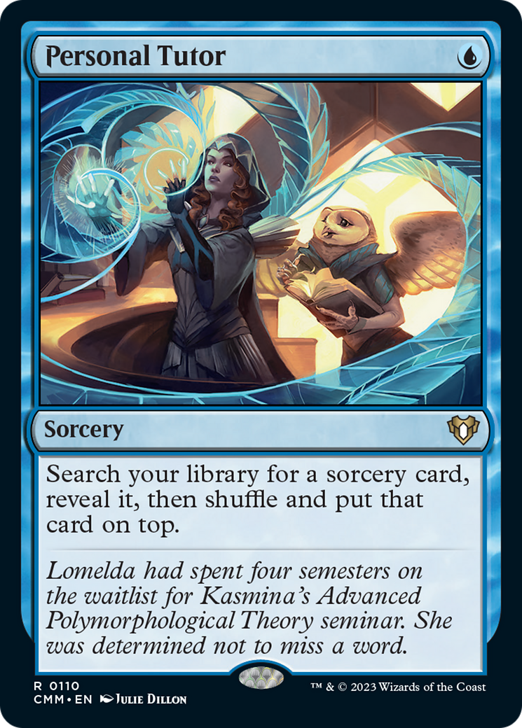 Personal Tutor [Commander Masters] | PLUS EV GAMES 