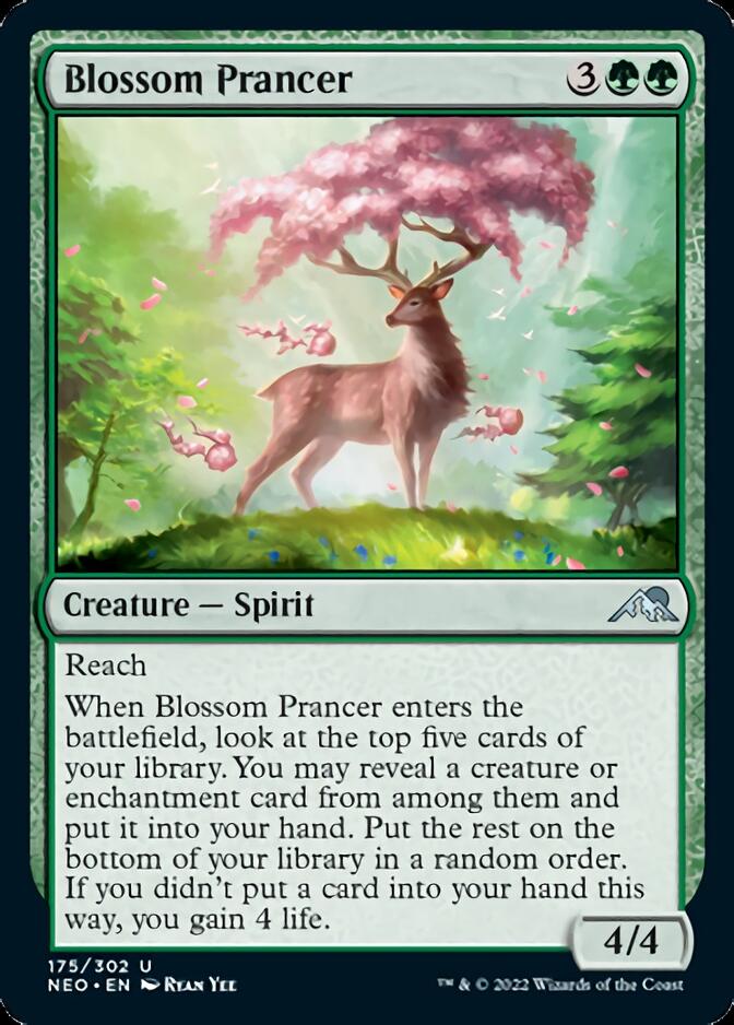 Blossom Prancer [Kamigawa: Neon Dynasty] | PLUS EV GAMES 